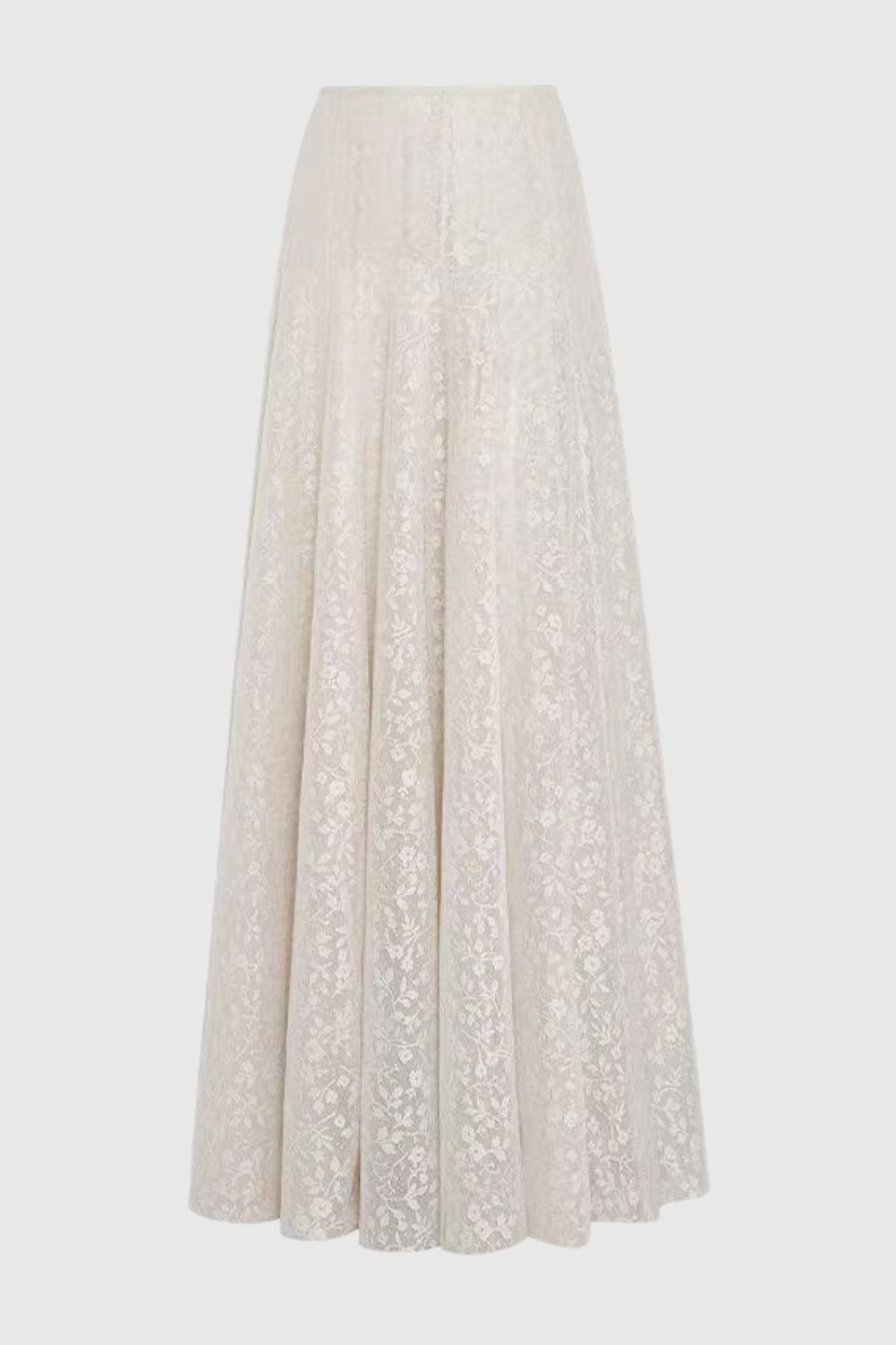 Melrose Floral Crystal Embellished Lace Shirt