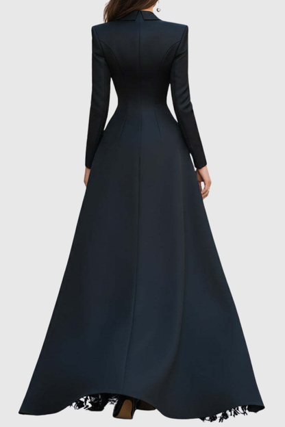 Mena Panel Lace Maxi Dress