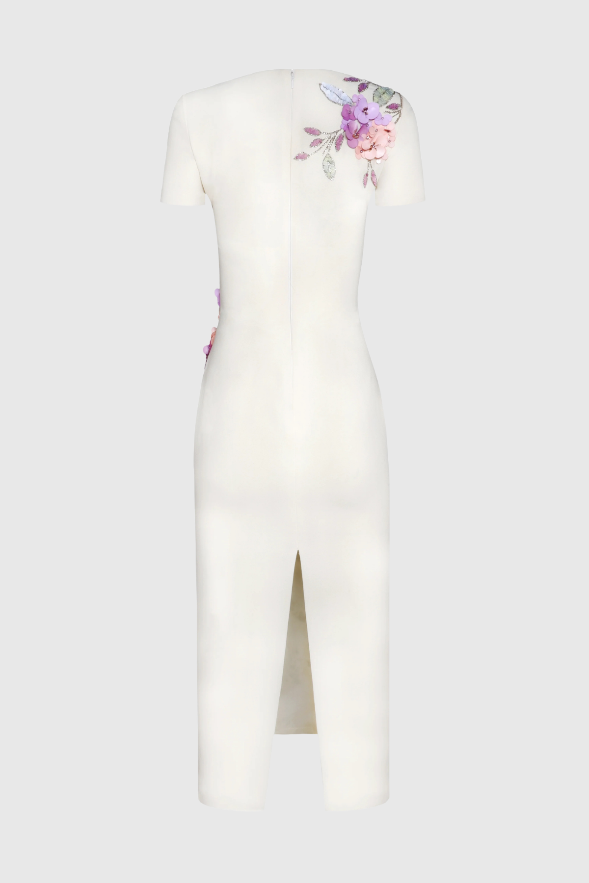 Mikaela Floral Sequin Midi Dress