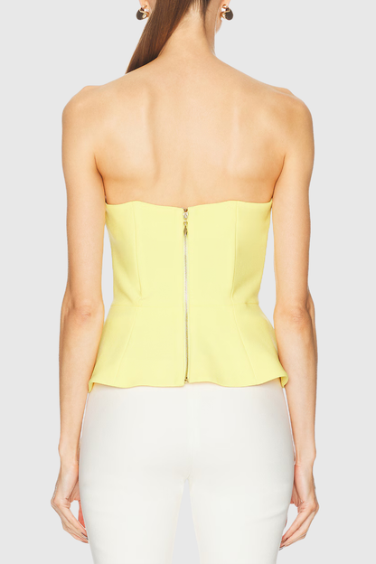 Mimoza Floral Appliqué Top