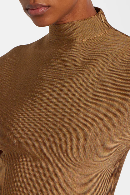 Minta Knit Peplum Top