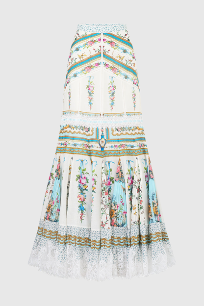 Miraba Print Top & Maxi Skirt Set
