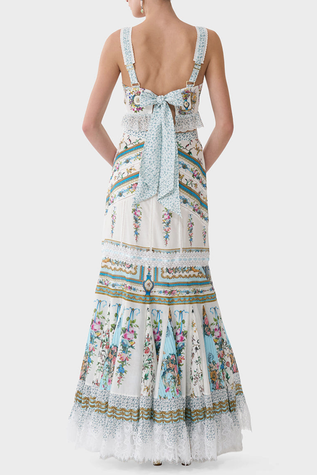 Miraba Print Top & Maxi Skirt Set