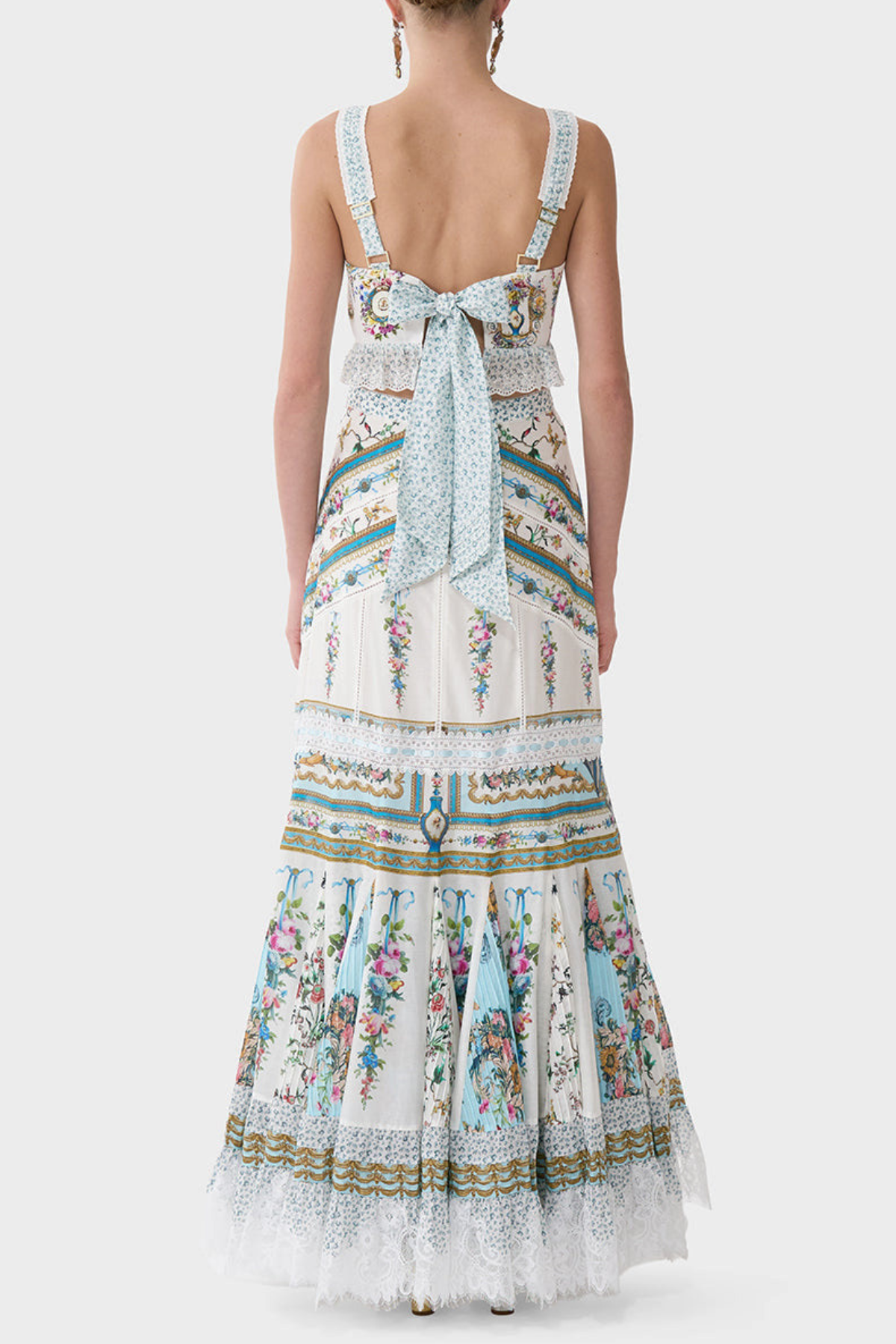 Miraba Print Top & Maxi Skirt Set