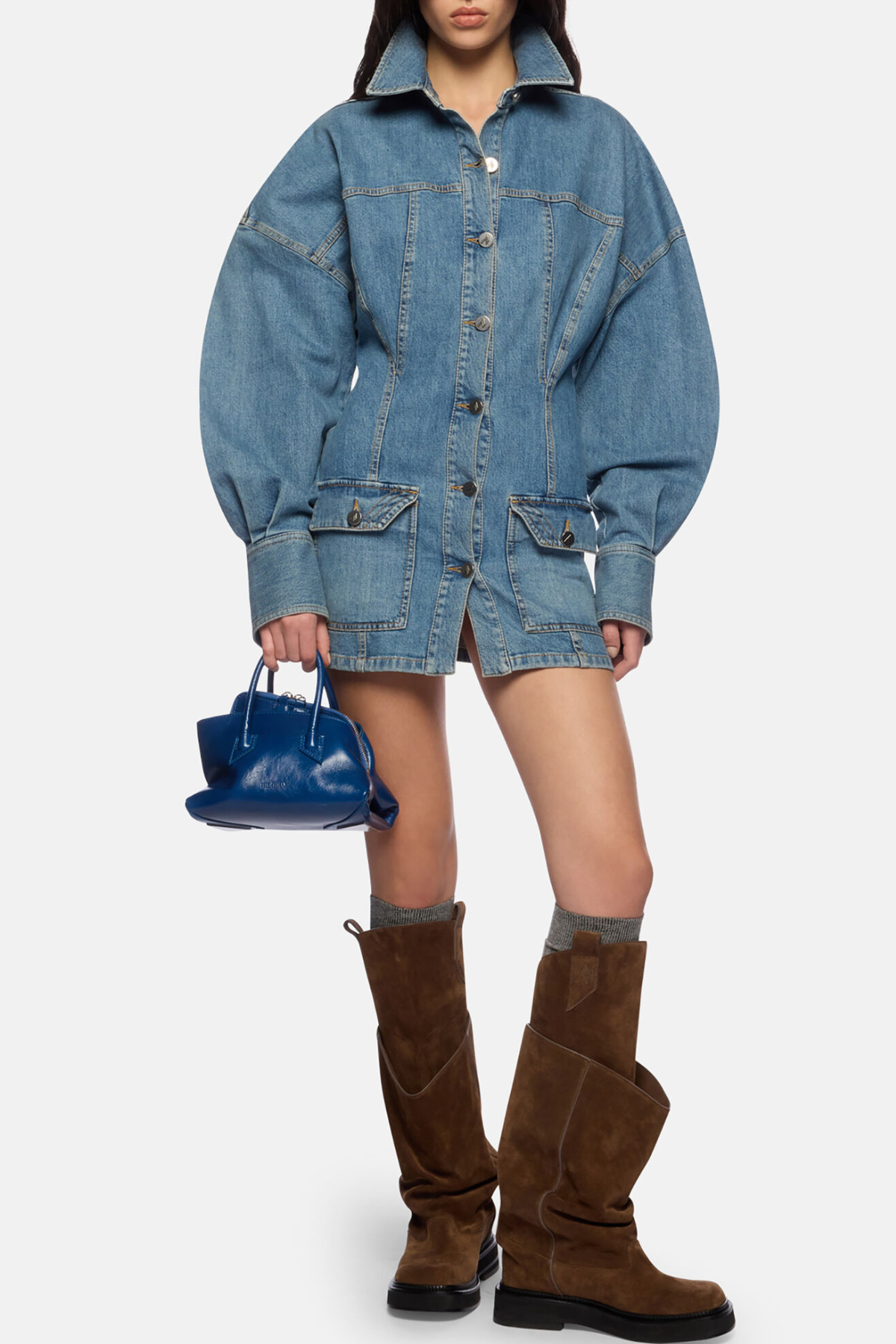 Miroa Denim Mini Dress