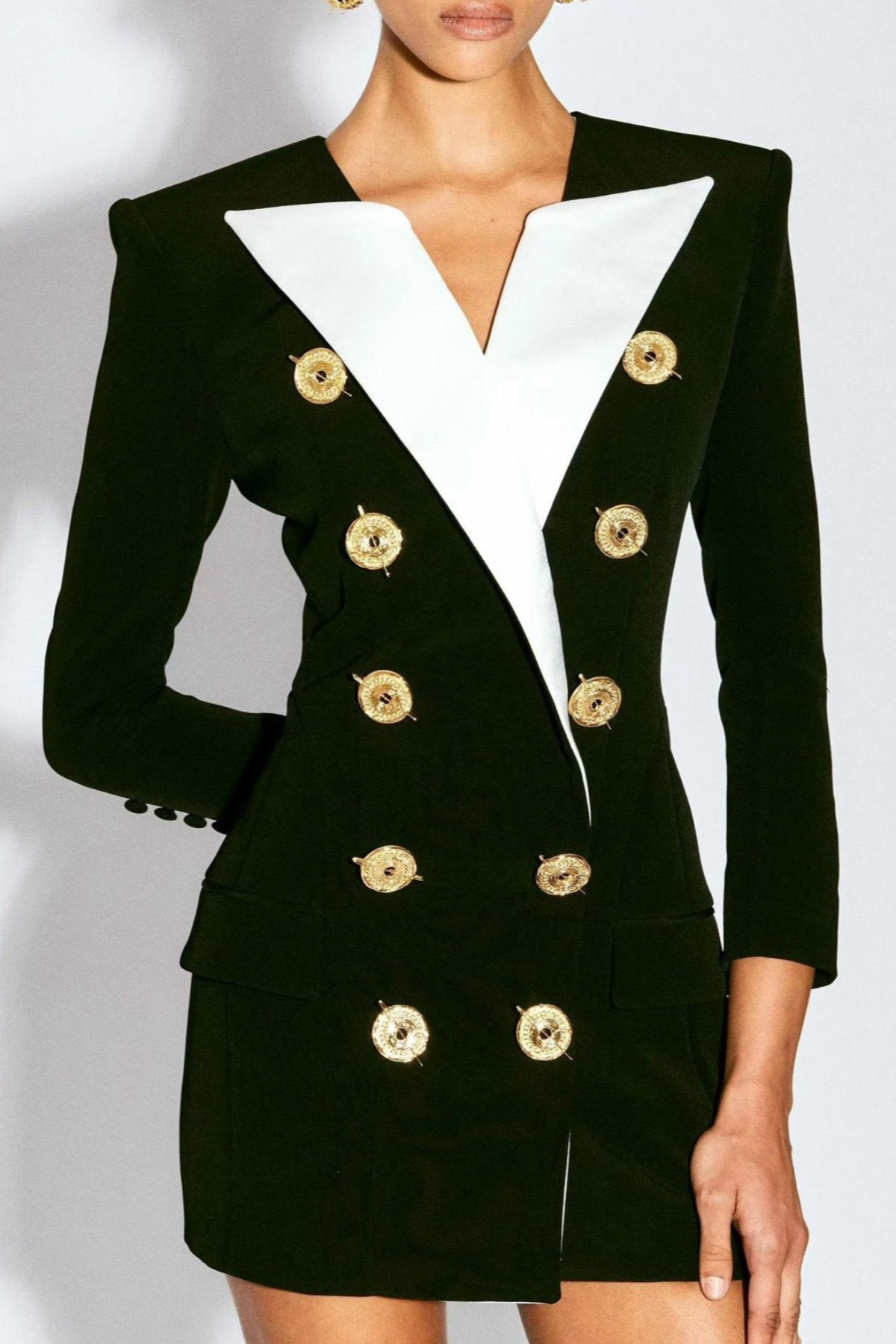 Missouri Double-breasted Mini Blazer Dress