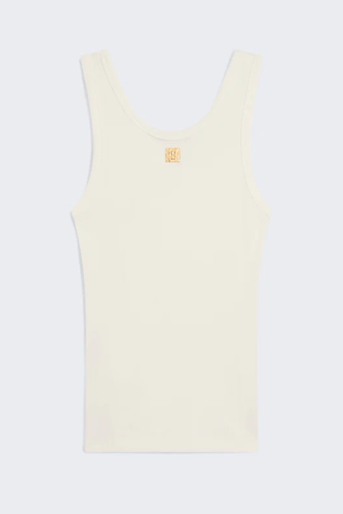 Monaya Pierced Tank Top - Beige