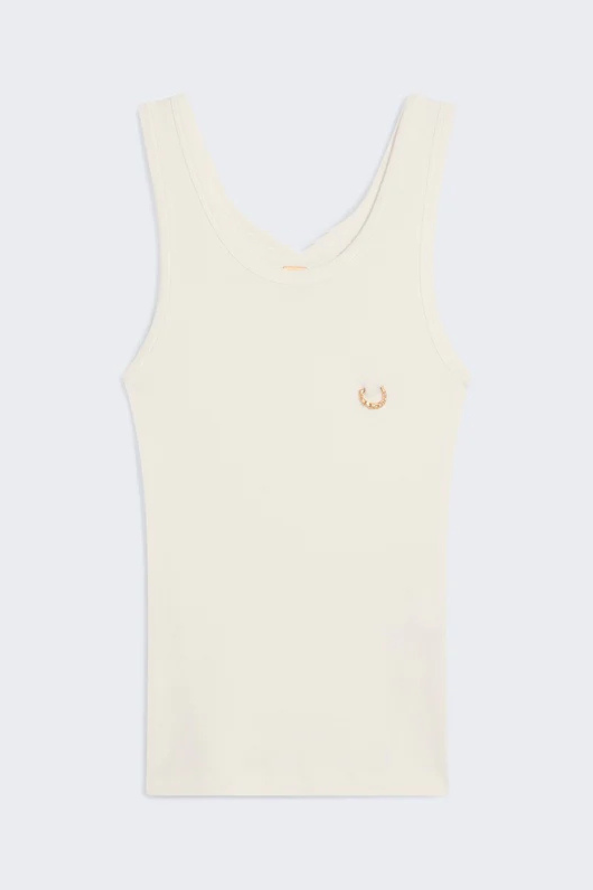 Monaya Pierced Tank Top - Beige