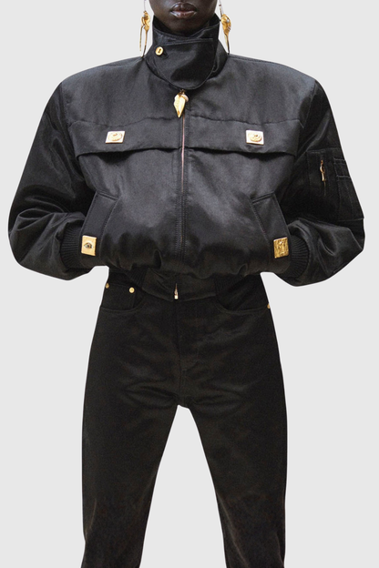 Napa Embellished Bomber Jacket