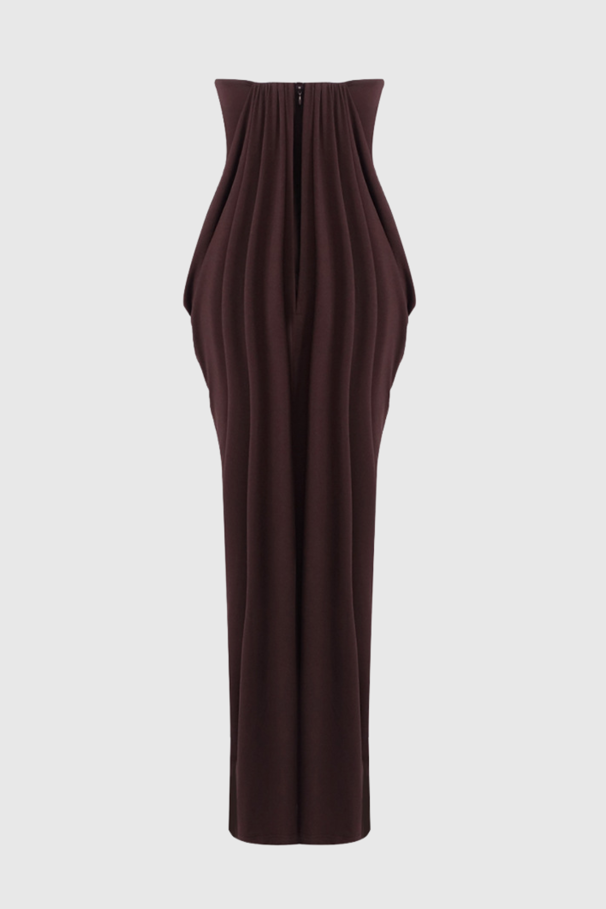 Neferta Strapless Ruched Maxi Dress
