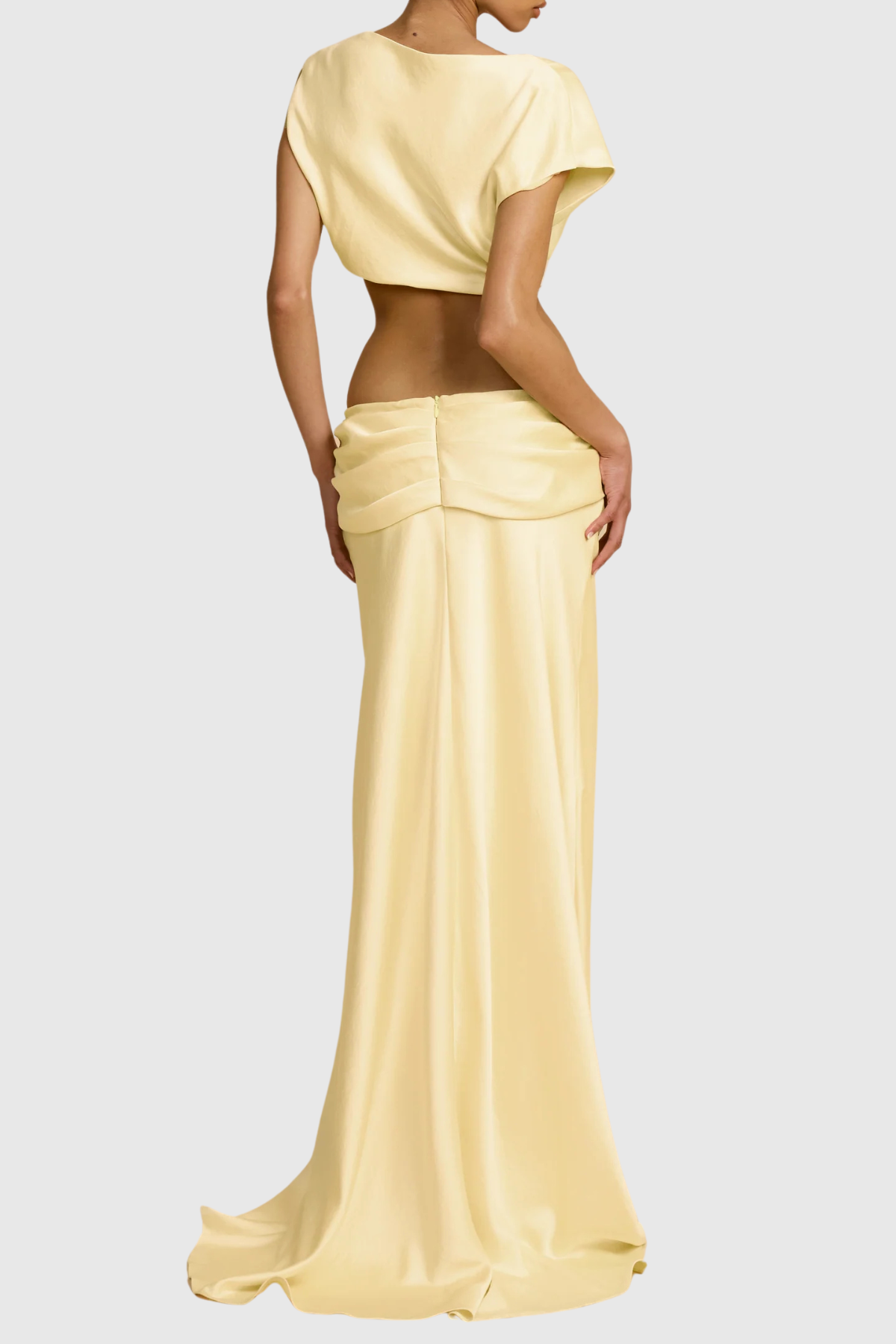 Nemya Satin Top & Maxi Skirt Set