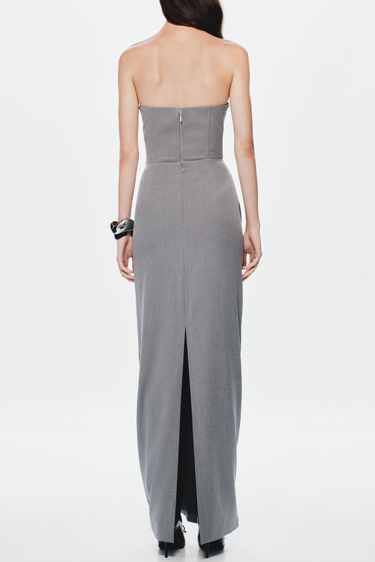 Neriah Bustier & Draped Maxi Skirt Set