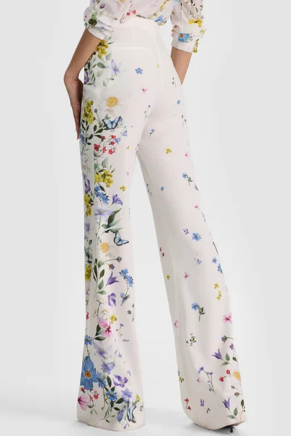 Noelya Floral Blazer & Trousers Set