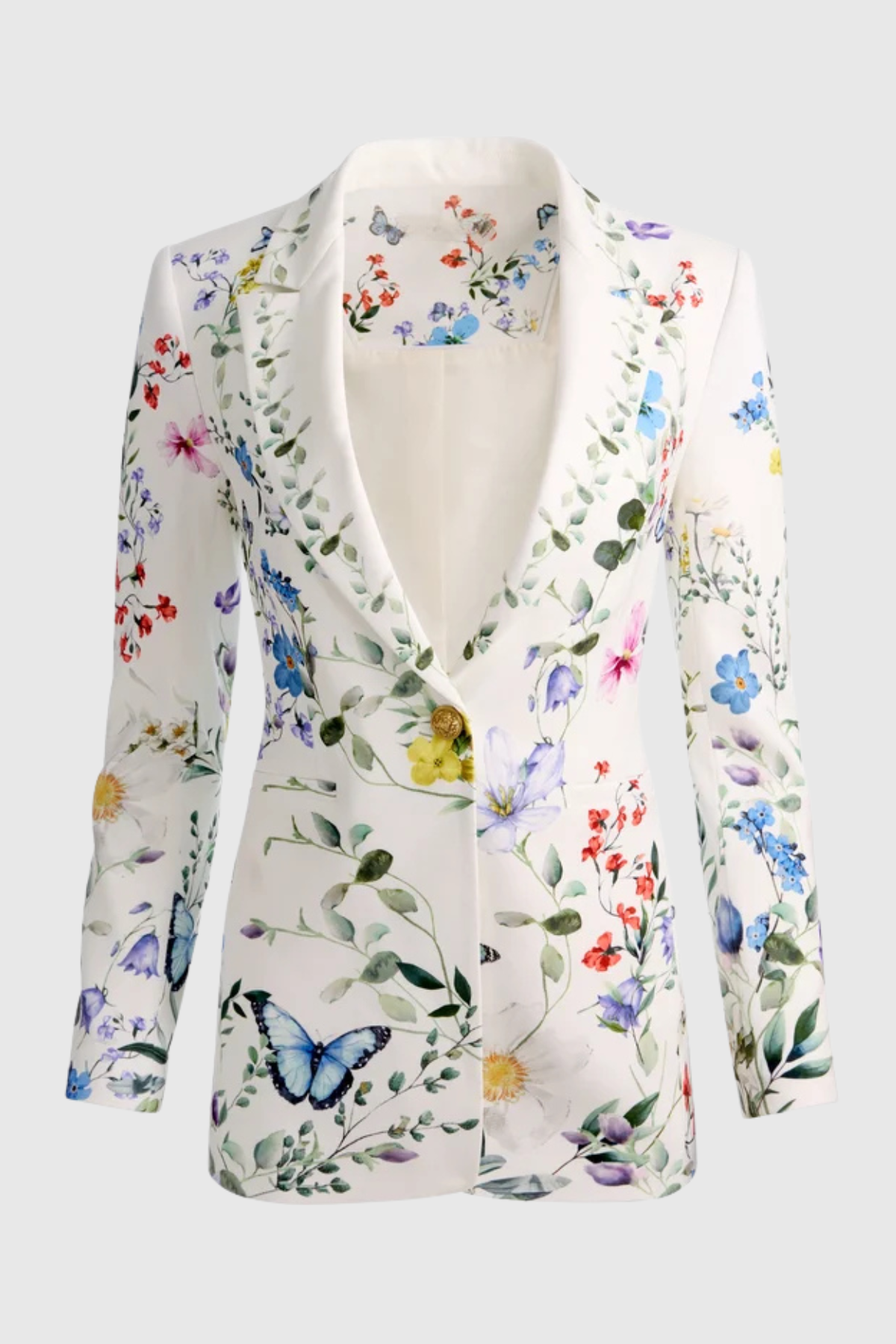 Noelya Floral Blazer & Trousers Set