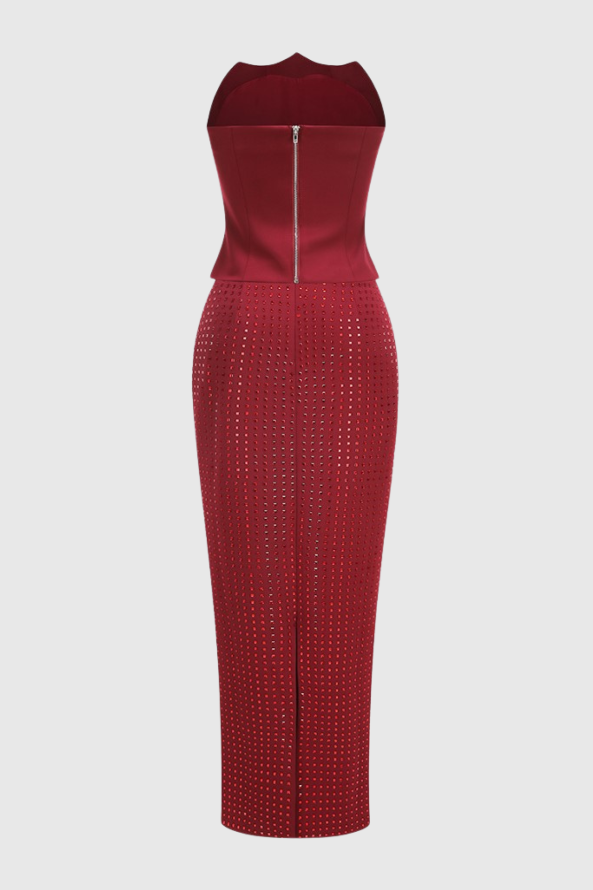 Nomi Crystal Embellished Corset & Maxi Skirt Set