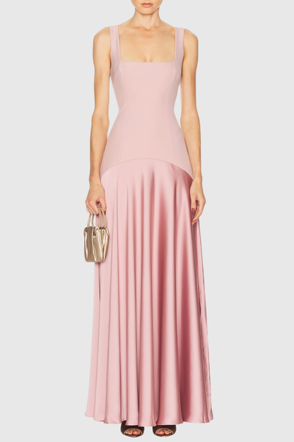 Nyrobi Satin Panel Maxi Dress