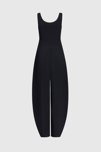 Oceane Denim Jumpsuit - Black