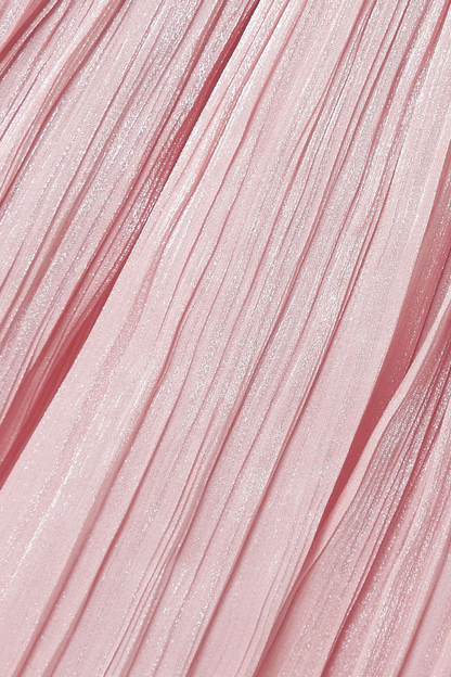 Odessa Off Shoulder Draped Maxi Dress - Pink