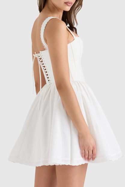 Odila Lace Corset Mini Dress