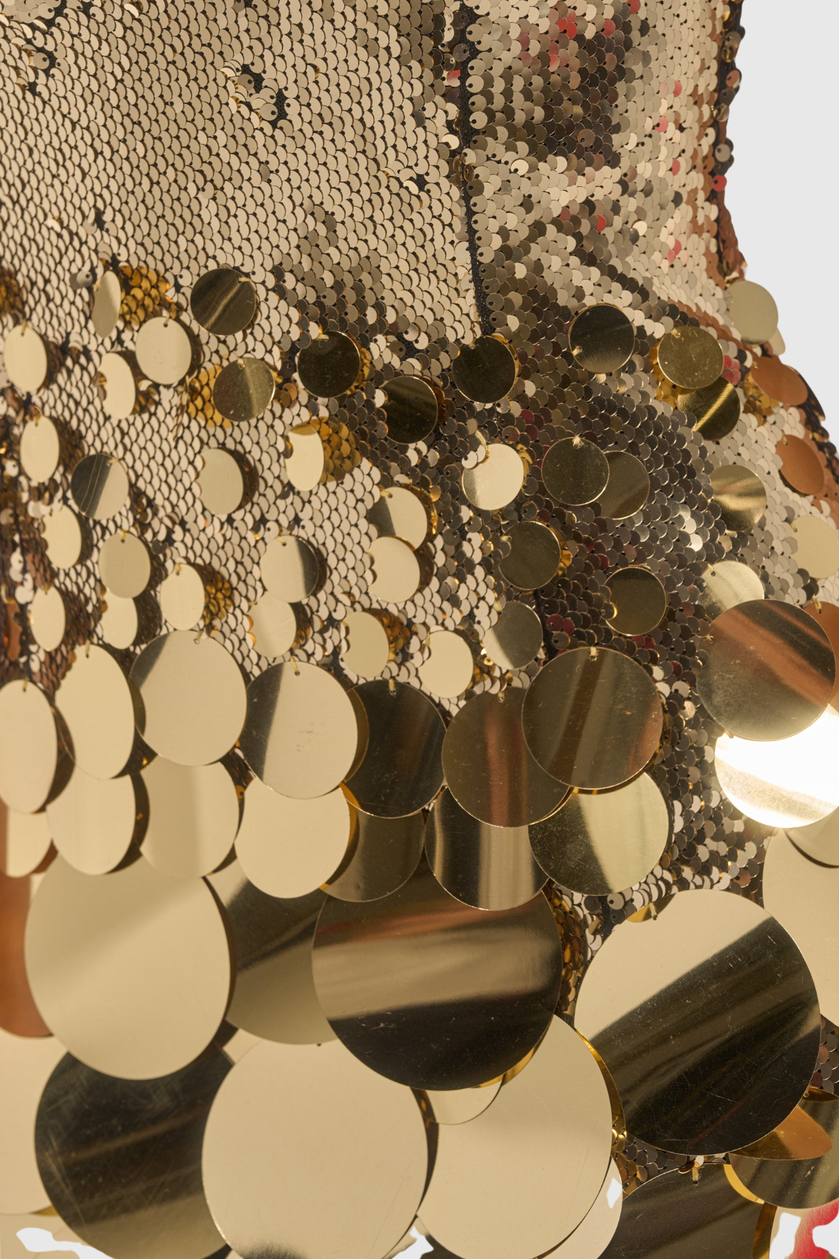 Ominik Sequin Mini Dress - Gold