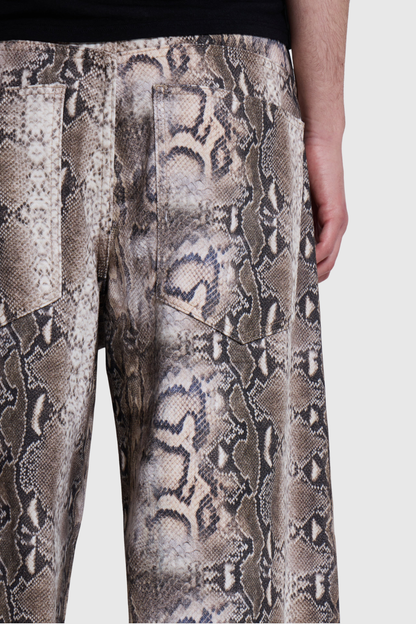 Onagh Snake Print Jeans