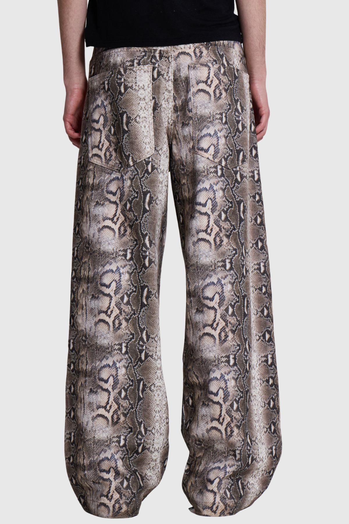 Onagh Snake Print Jeans