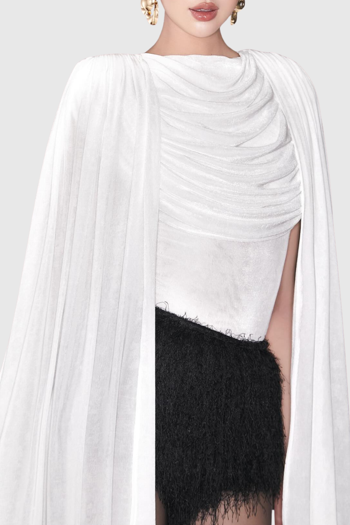 Oraminta Draped Top