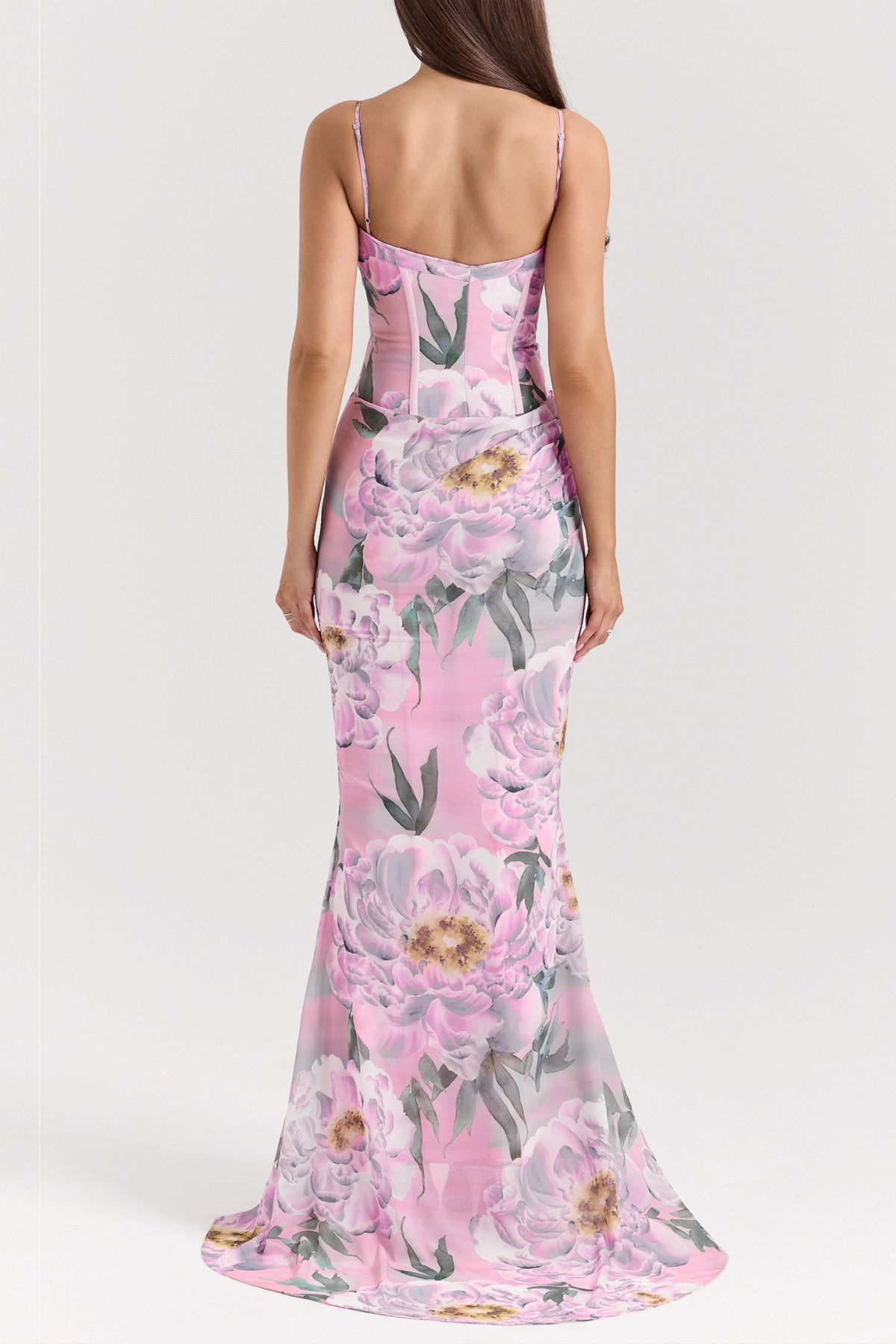 Oriona Floral Corset Maxi Dress