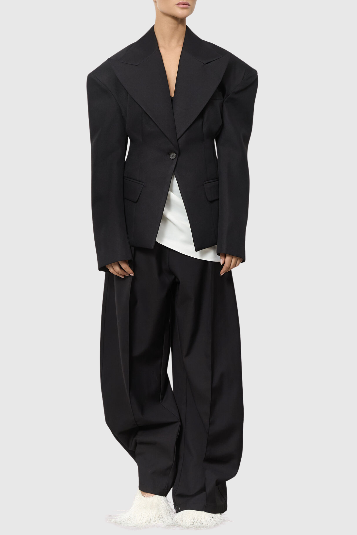 Orlyta Single Breasted Blazer & Trousers Set