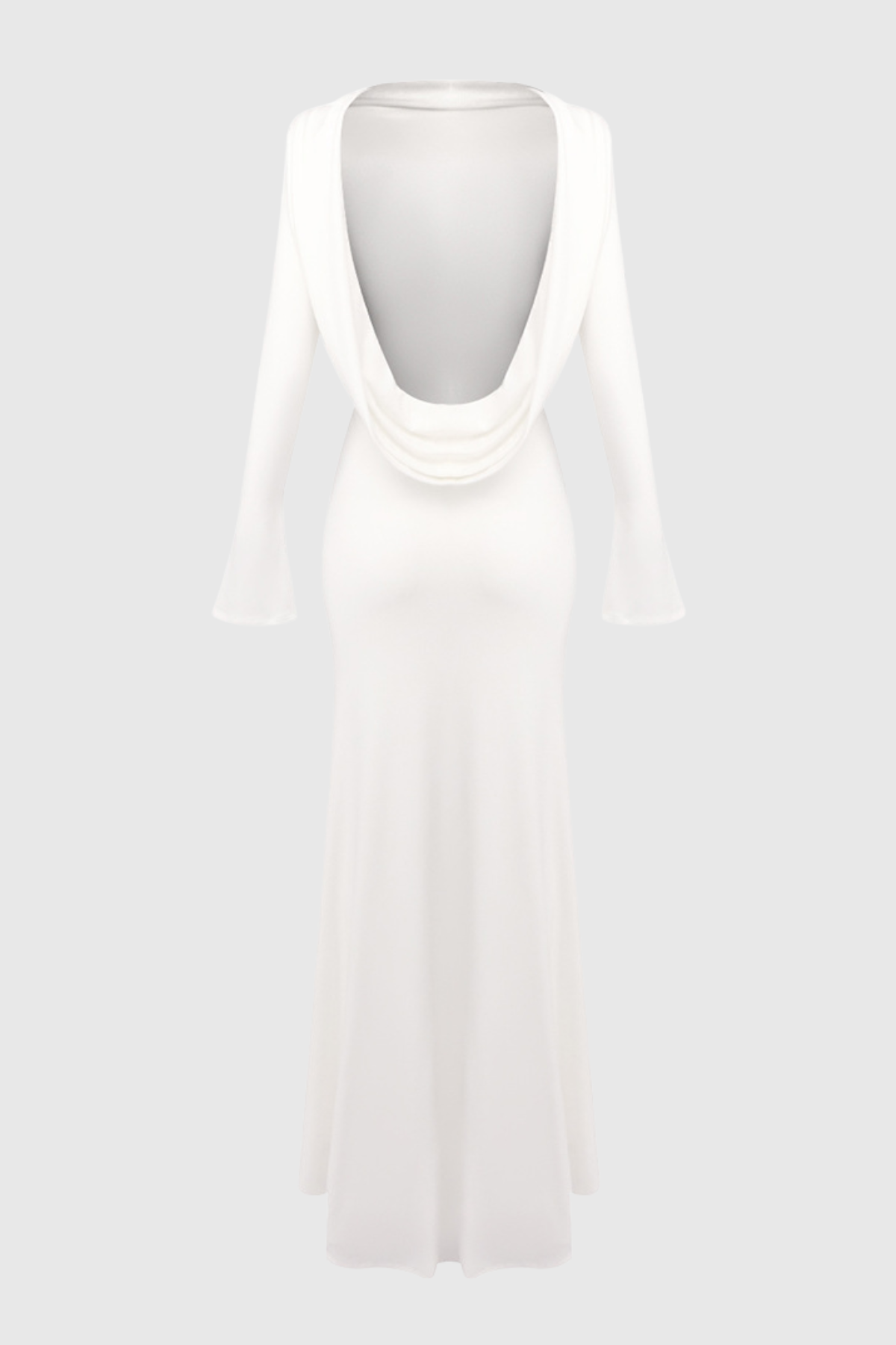 Oswin Backless Draped Maxi Dress