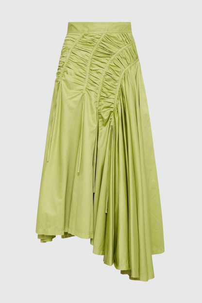 Padsa Off Shoulder Top & Drawstring Maxi Skirt Set