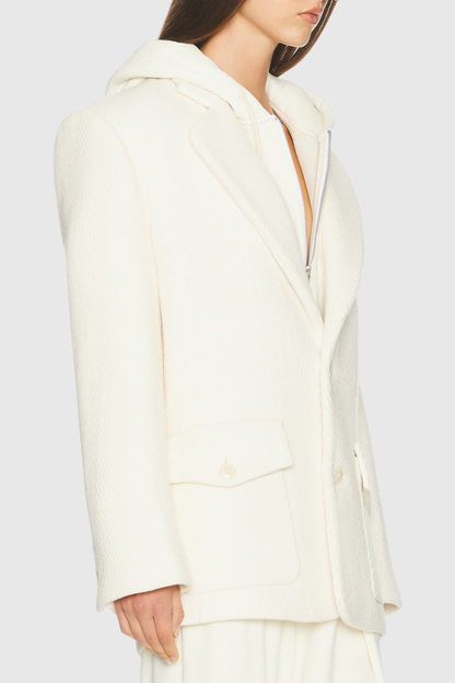 Pamola Wool Oversized Blazer