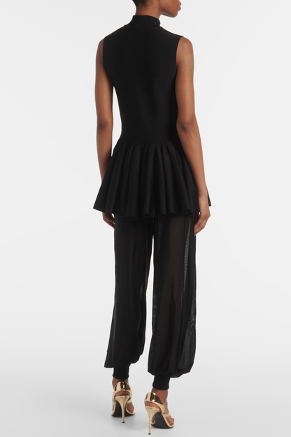 Pandita Sleeveless Peplum Top