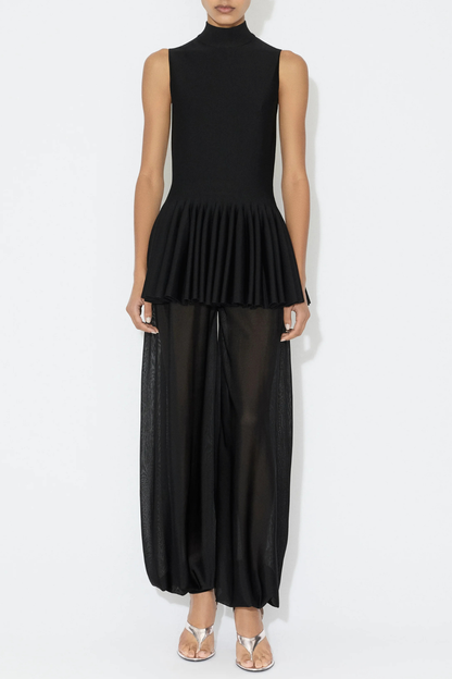Pandita Sleeveless Peplum Top
