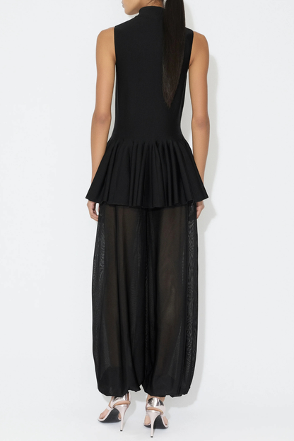 Pandita Sleeveless Peplum Top
