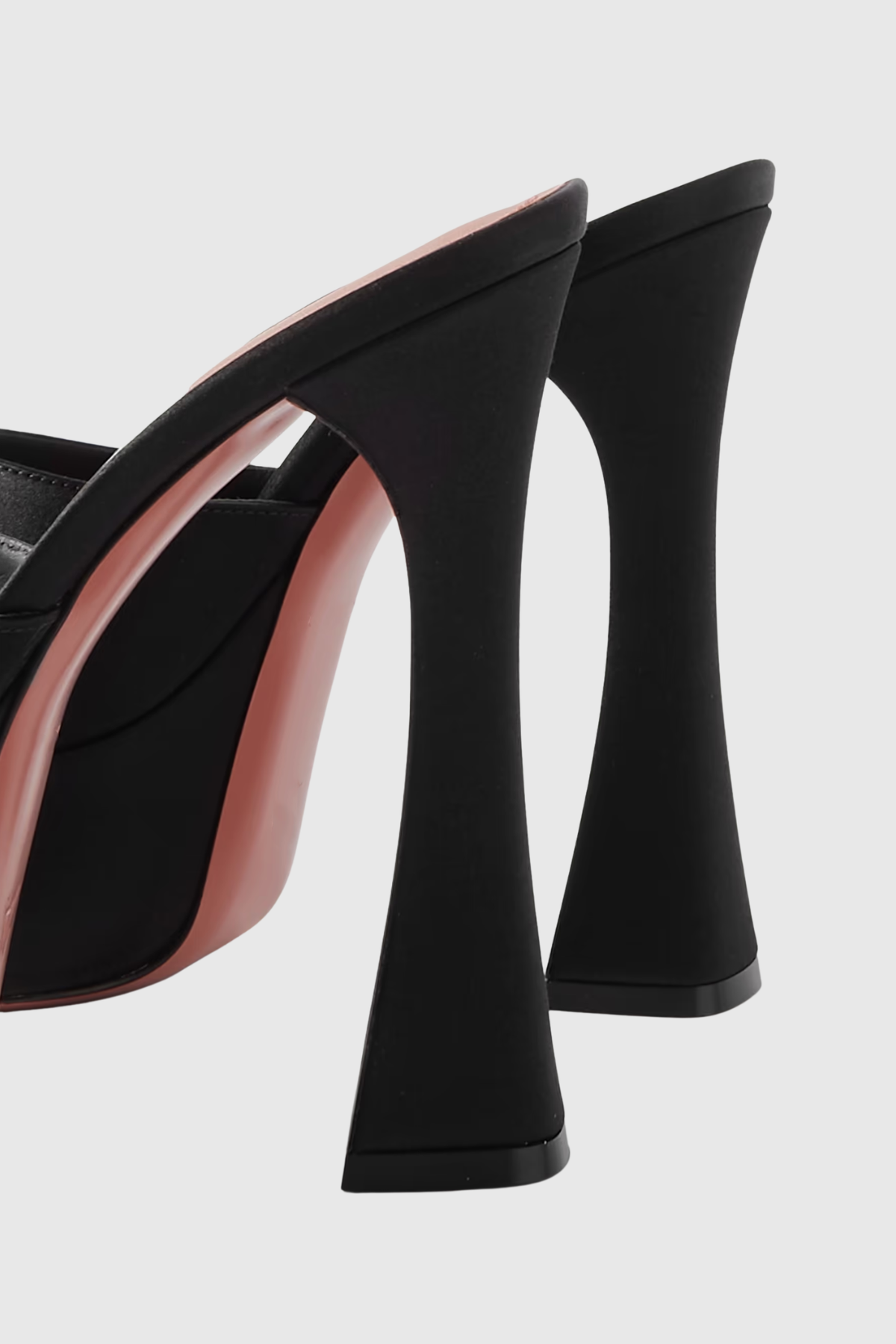 Parvati Satin Platform Mules