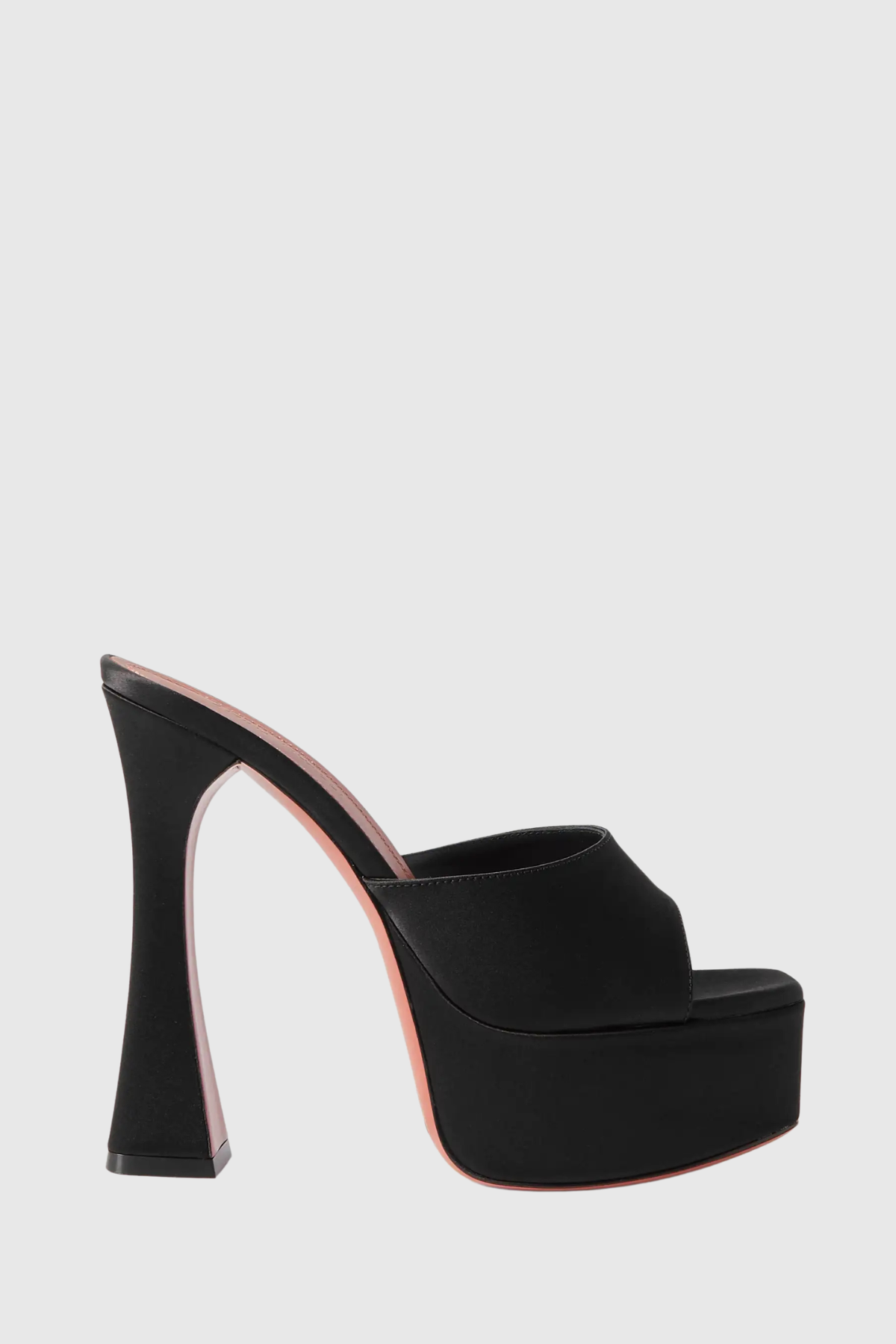 Parvati Satin Platform Mules