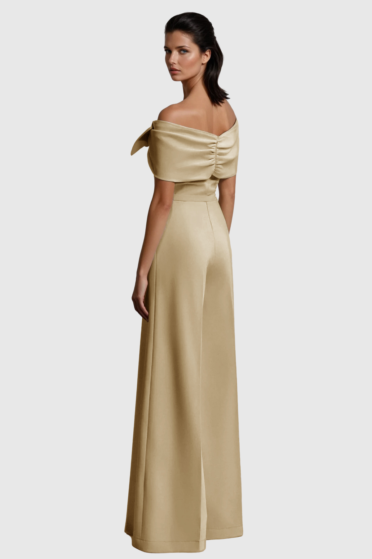 Patsy Bow Off Shoulder Jumpsuit