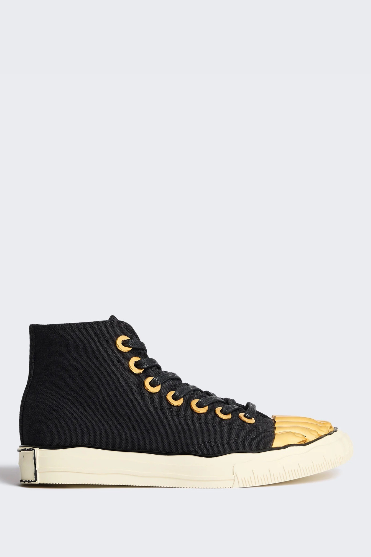 Peonza Gold Toes Canvas Sneakers - Black