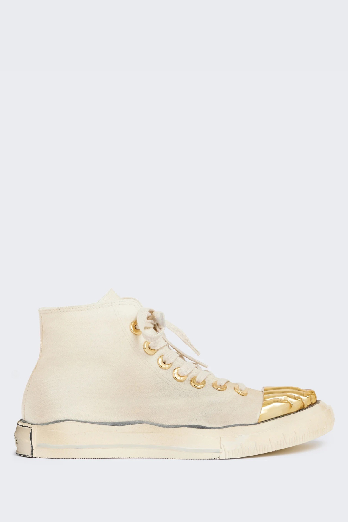 Peonza Gold Toes Canvas Sneakers - White