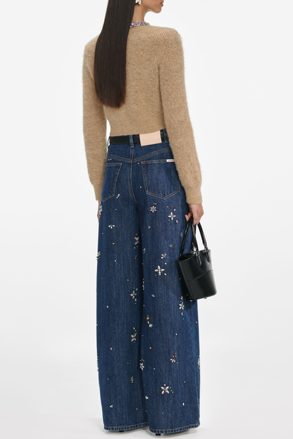 Perkina Crystal Embellished Jeans