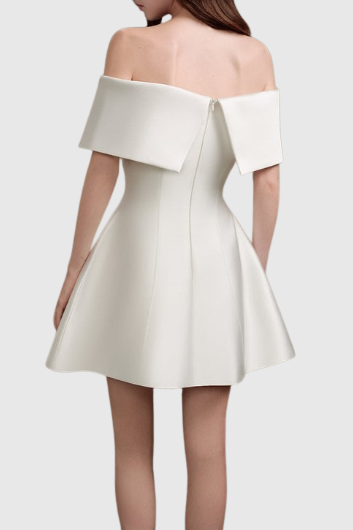 Persa Off Shoulder Crystal Embellished Mini Dress