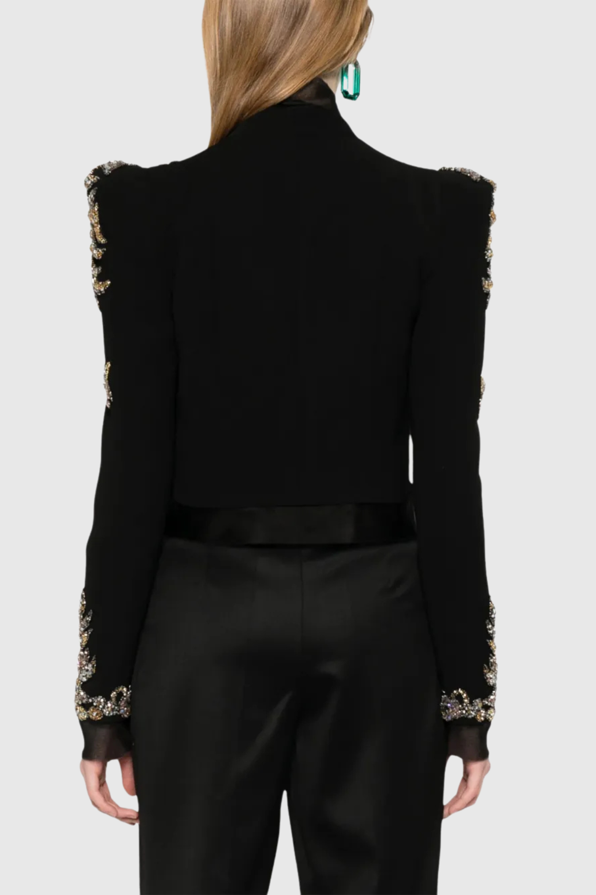 Platona Leaf Embellished Jacket