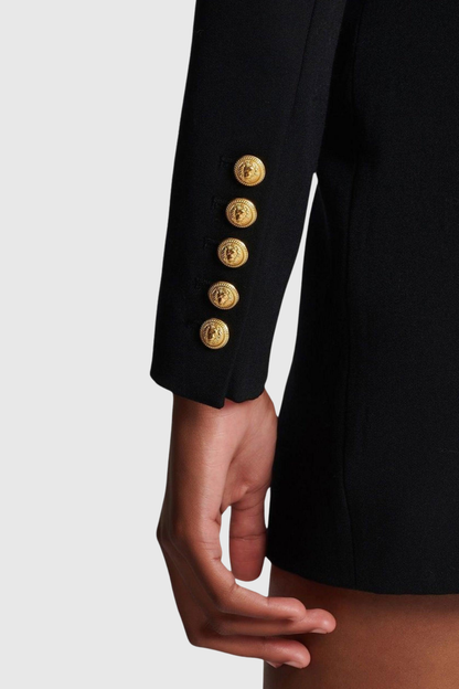Posia Mini Blazer Dress - Black
