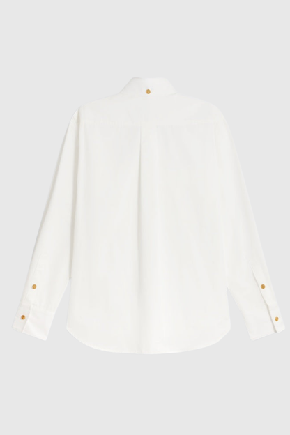 Potya Metal Embellished Shirt - White