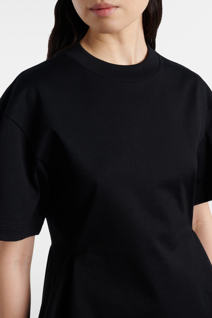 Rabura Peplum T-shirt - Black
