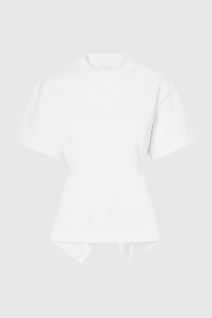 Rabura Peplum T-shirt - White