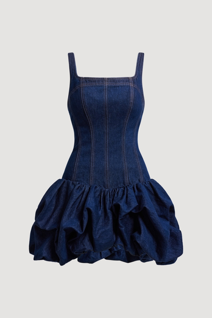 Raffae Denim Mini Dress