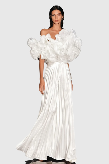 Rahma Ruffle Off Shoulder Top