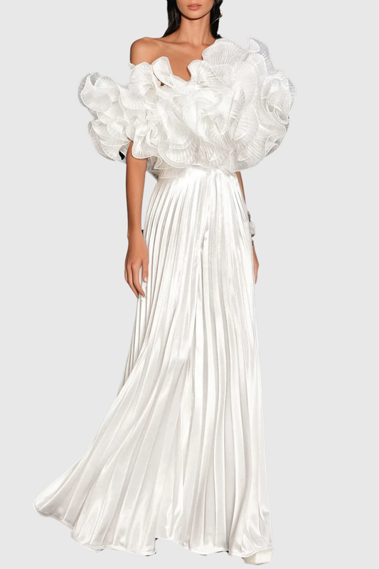 Rahma Ruffle Off Shoulder Top